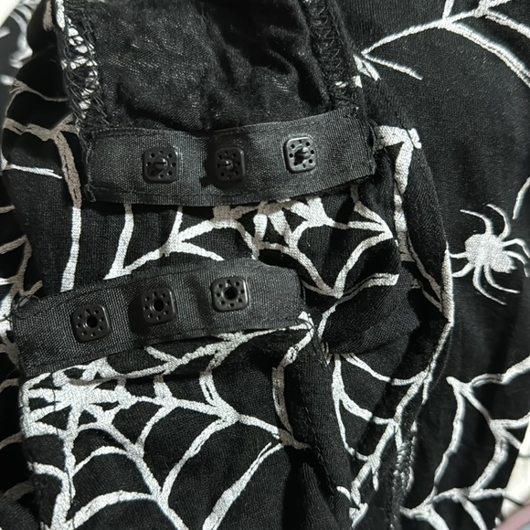 Halloween Spiderweb Bodysuit - Picture 2 of 4